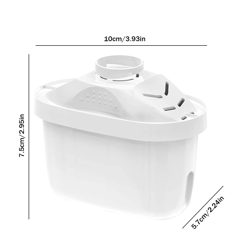 Water Filter Cartridge Limescale Chlorine Impurities Purify Kettle Activate Carbon Water Filter Reducing Chlorine Replacement
