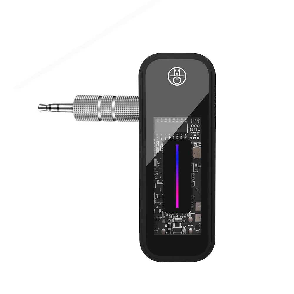 New Bluetooth 5.3 Transmitter Receiver 2 in1 Wireless Adapter 3.5mm Audio AUX Adapter For Car Audio Music Aux Handsfree Headset