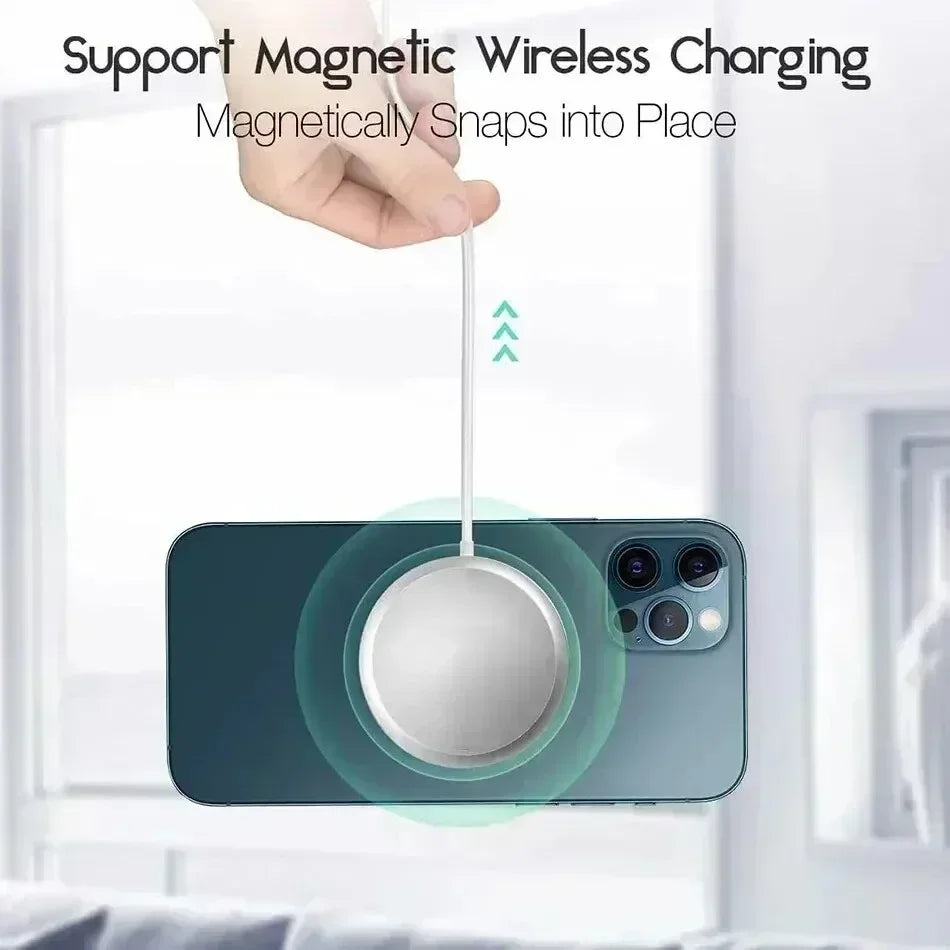 Fast Charger Original Magnetic Wireless Charging Device For iPhone 16 15 14 13 12 Pro Max Mini USB C 8 Plus XR X XS MAX Airpods