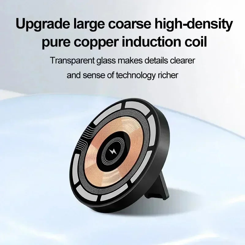 2 in 1 Desktop 30W Magnetic Wireless Charger Phone Holder For Magsafe iPhone 16 15 14 13 12 Pro Max X AirPods Fast Charging Dock