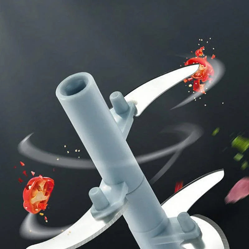 500/900ML Design Manual Meat Mincer Garlic Chopper Rotate Garlic Press Crusher Vegetable Onion Cutter Kitchen Cooking Accessorie