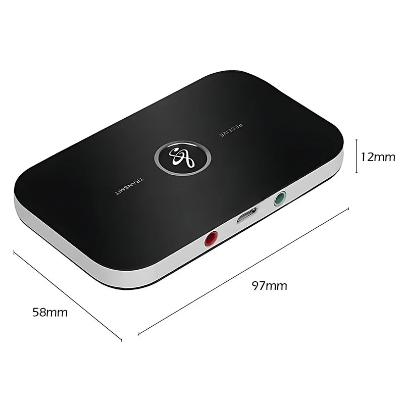 Hot Bluetooth 5.3 Audio Transmitter Receiver RCA 3.5mm AUX Jack USB Dongle Music Wireless Adapter For Car PC TV Headphones