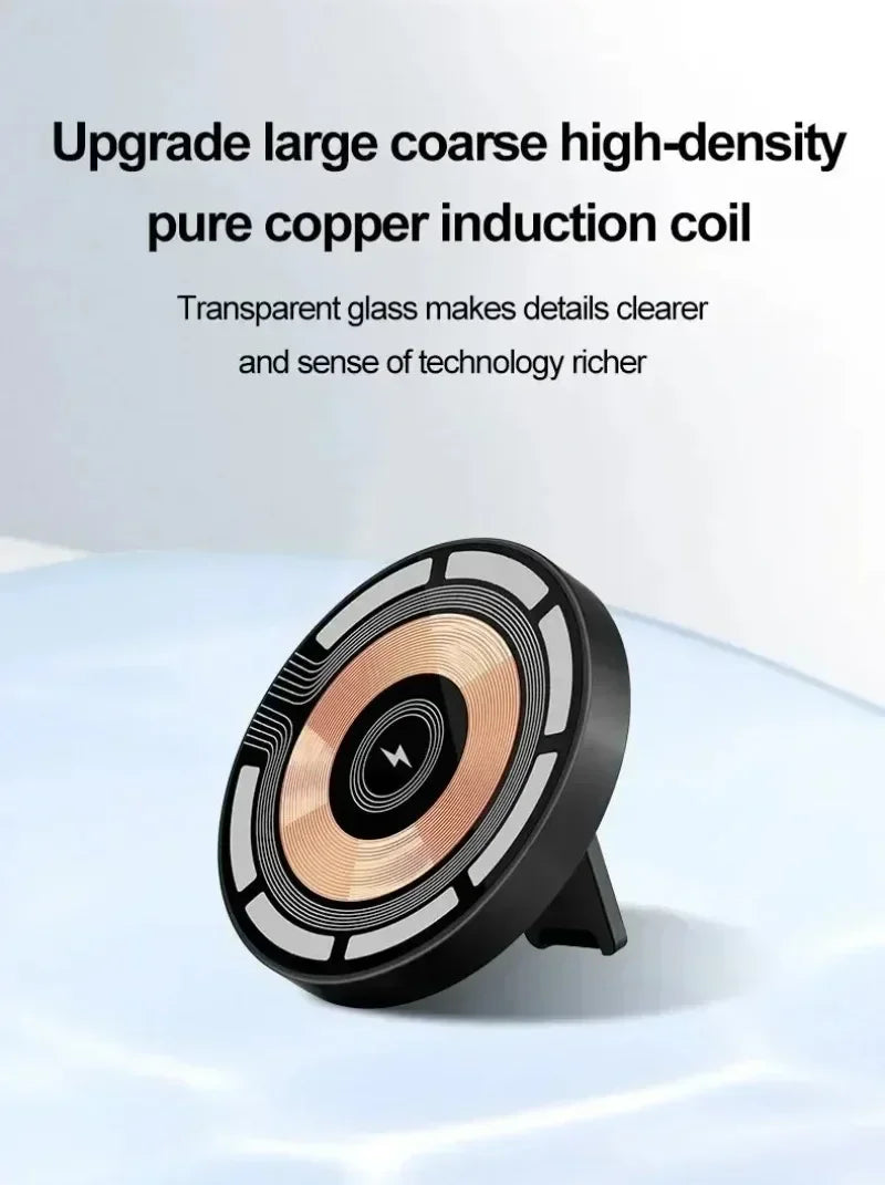 2 in 1 Desktop 30W Magnetic Wireless Charger Phone Holder For Magsafe iPhone 16 15 14 13 12 Pro Max X AirPods Fast Charging Dock