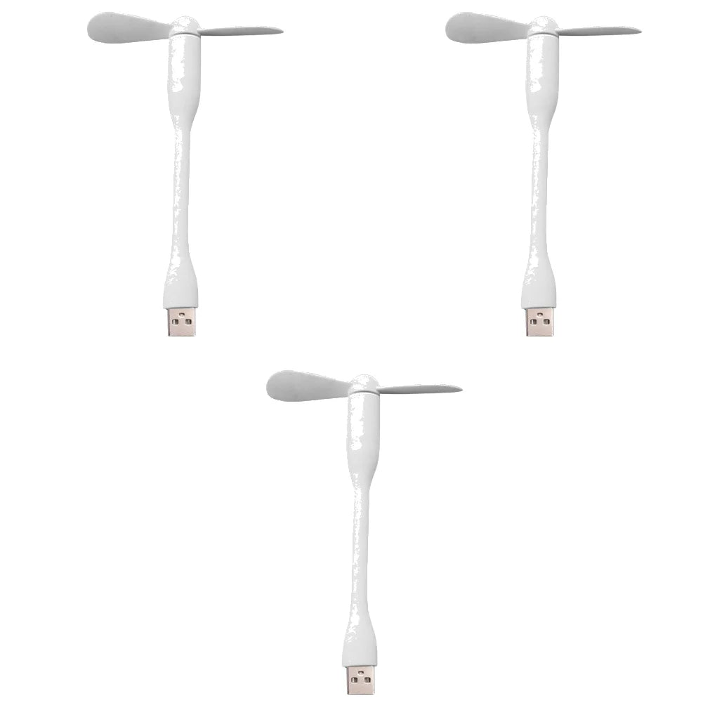 1-10PCS Flexible Portable Mini USB Fan for Power Bank Notebook Computer Summer Travel Cooling Gadget Mobile Phone USB Fans