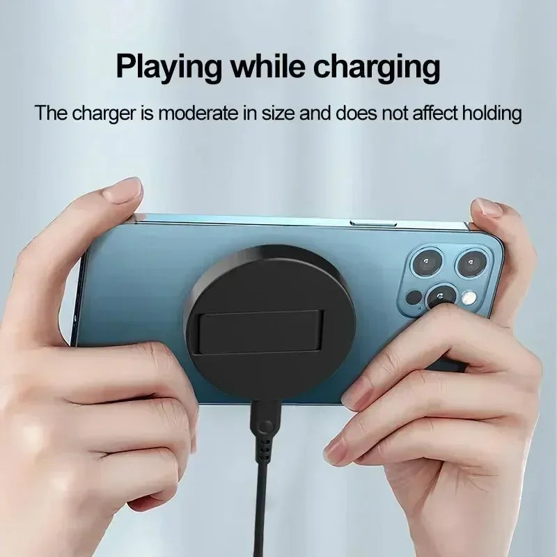 2 in 1 Desktop 30W Magnetic Wireless Charger Phone Holder For Magsafe iPhone 16 15 14 13 12 Pro Max X AirPods Fast Charging Dock