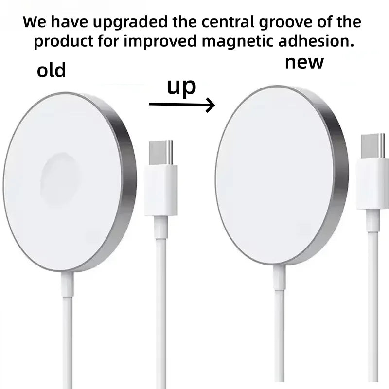 Fast Charger Original Magnetic Wireless Charging Device For iPhone 16 15 14 13 12 Pro Max Mini USB C 8 Plus XR X XS MAX Airpods