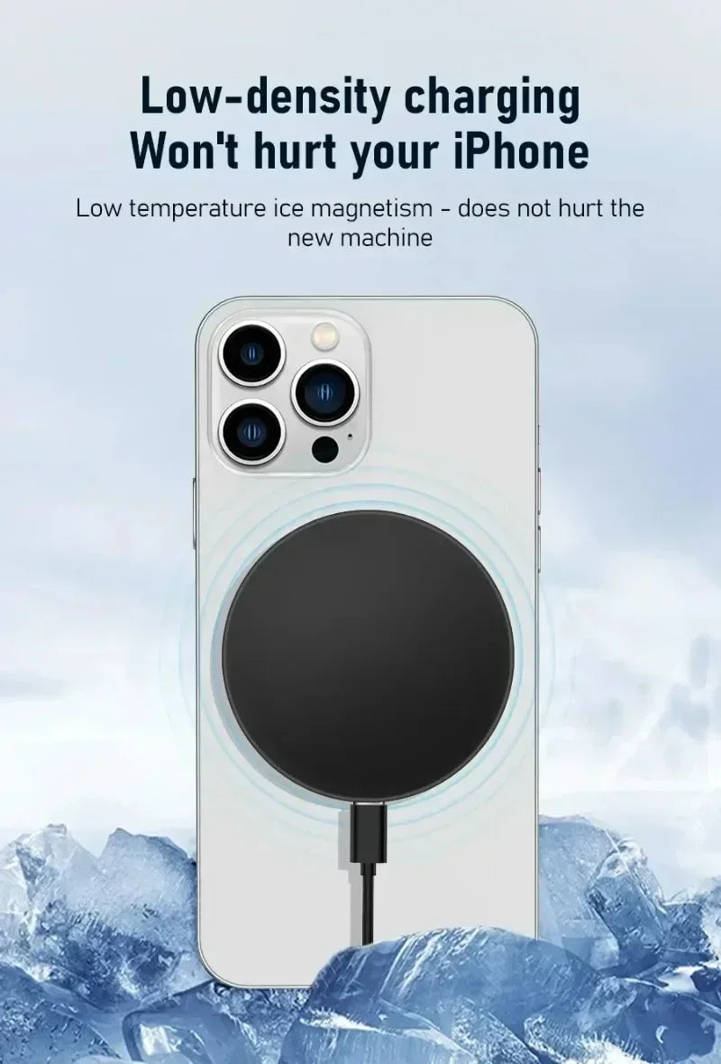 2 in 1 Desktop 30W Magnetic Wireless Charger Phone Holder For Magsafe iPhone 16 15 14 13 12 Pro Max X AirPods Fast Charging Dock